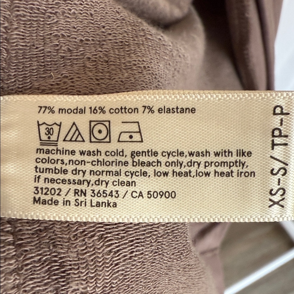 True & Co. Cocoa Lounge Robe - Picture 6 of 6